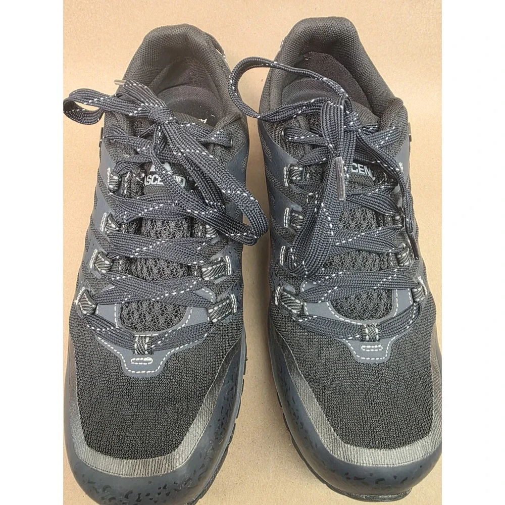 Ascend (Sz 11) Approach II Mens Black Waterproof Hiking Trail Shoes Vibram Sole